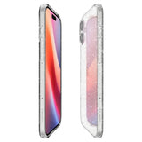 iPhone 16 Plus Spigen Liquid Crystal Glitter Case - Transparent