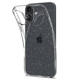 iPhone 16 Spigen Liquid Crystal Glitter Case - Transparent