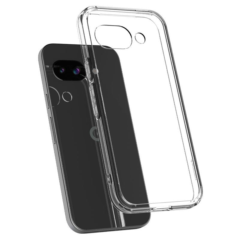 Google Pixel 9a Spigen Hybrid Crystal Clear Case - Transparent