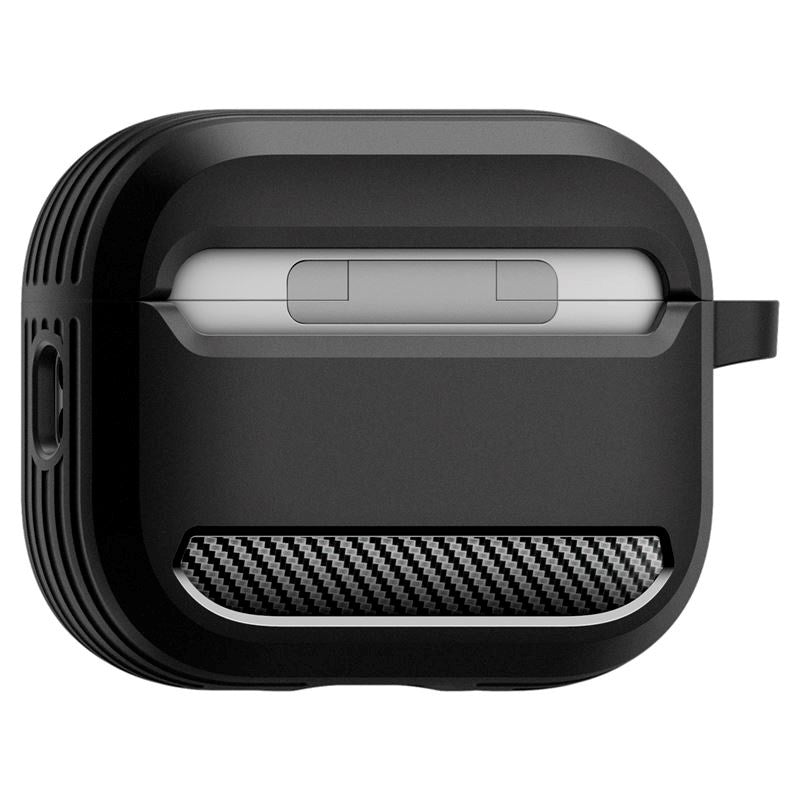 Apple AirPods Pro (3rd Gen.) Spigen Rugged Armor Case - Matte Black