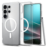 Samsung Galaxy S26 Ultra Spigen Ultra Hybrid Case - MagSafe Compatible - Transparent