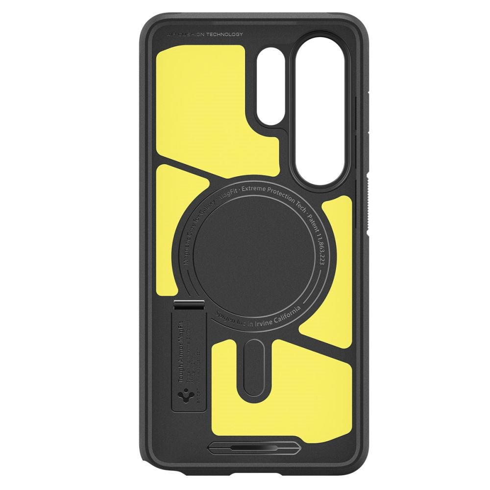 Samsung Galaxy S26 Ultra Spigen Tough Armor Hybrid Case with Kickstand - MagSafe Compatible - Black