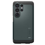 Samsung Galaxy S26 Ultra Spigen Tough Armor Hybrid Case with Kickstand - MagSafe Compatible - Green