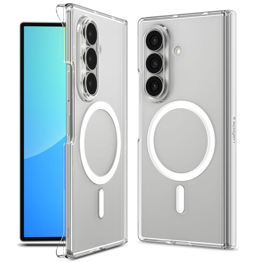 Samsung Galaxy Z Fold8 Ultra Spigen Air Skin Zero Case - MagSafe Compatible - Transparent / White