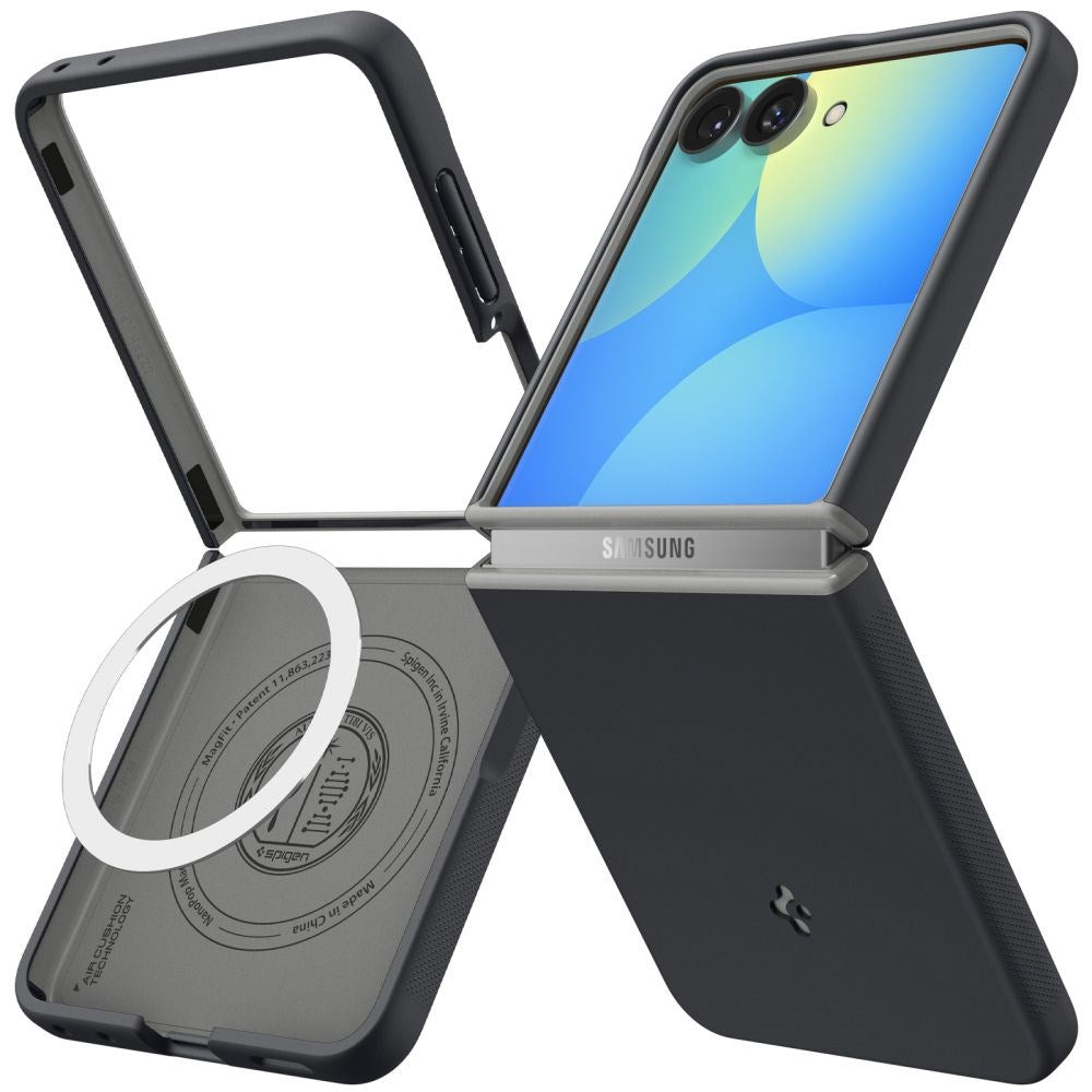 Samsung Galaxy Z Flip8 Nano Pop Case - MagSafe Compatible - Black