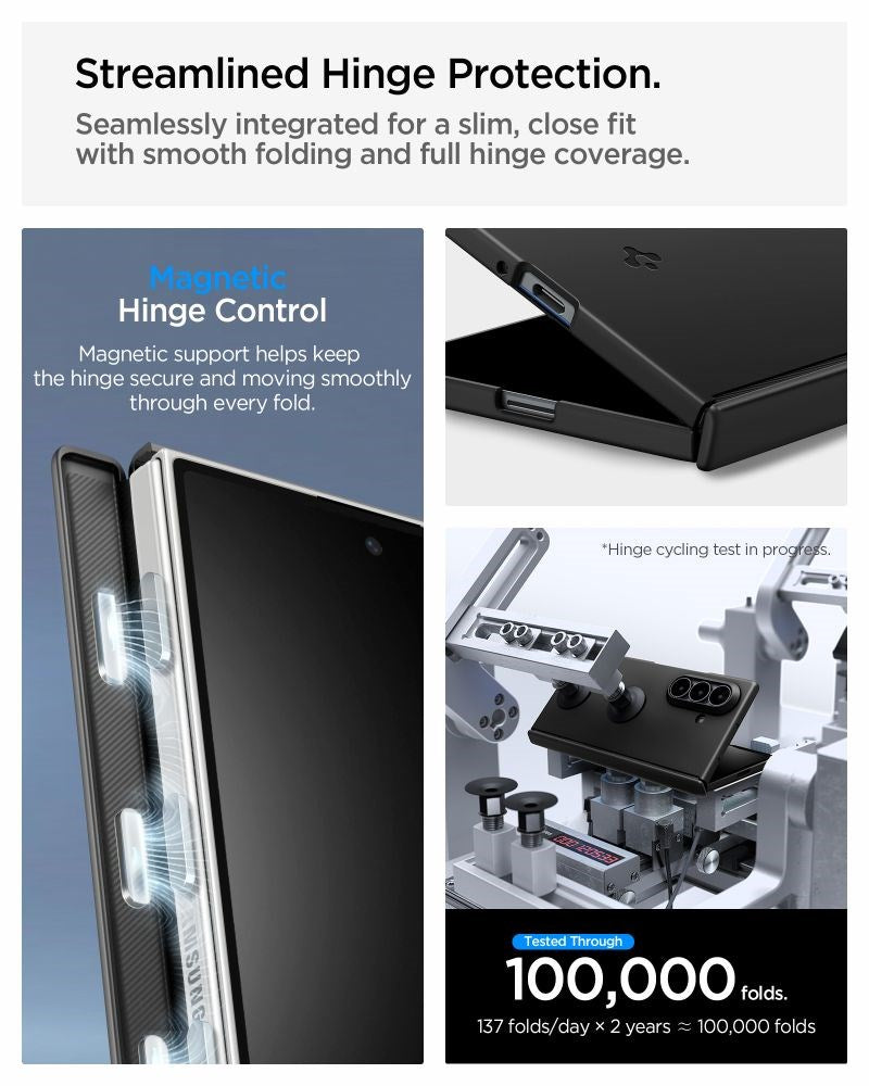 Samsung Galaxy Z Fold8 Spigen Air Fit Pro Case - MagSafe Compatible - Black