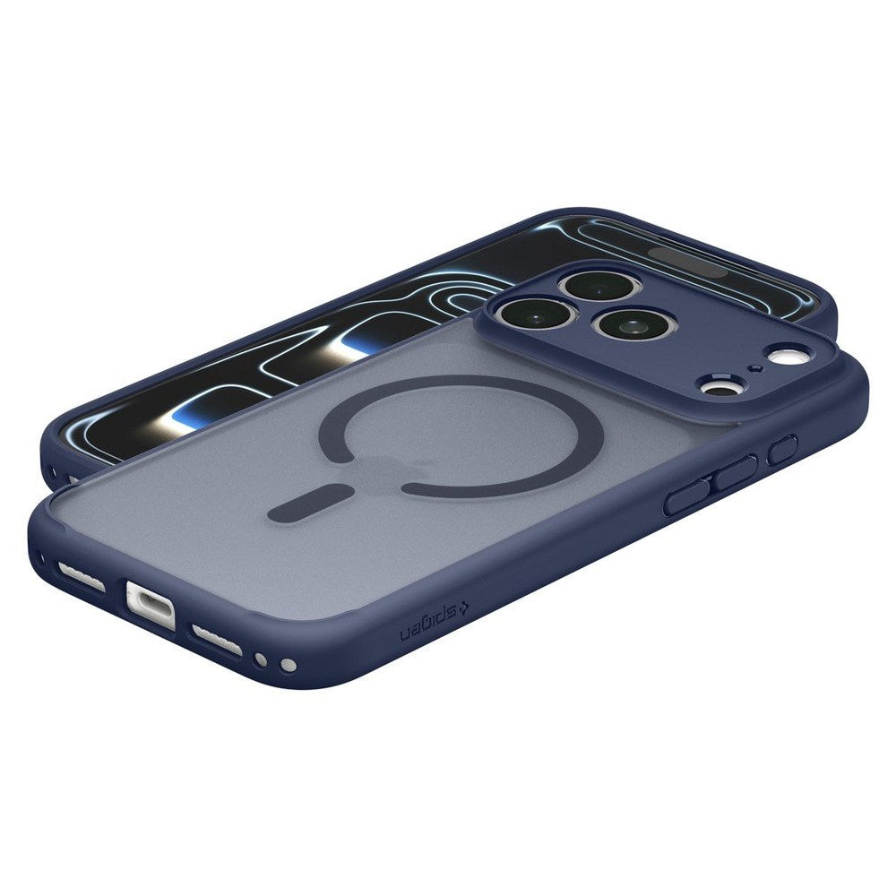 iPhone 18 Pro Max / 17 Pro Max Spigen Ultra Hybrid Case - MagSafe Compatible - Matte Blue
