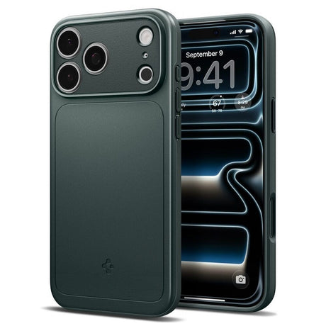 iPhone 18 Pro / 17 Pro Spigen Thin Fit Case - MagSafe Compatible - Green