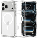 iPhone 18 Pro Max / 17 Pro Max Spigen Ultra Hybrid Case - MagSafe Compatible - Transparent / White