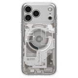 iPhone 18 Pro Max / 17 Pro Max Spigen Ultra Hybrid Case - MagSafe Compatible - Transparent / Silver