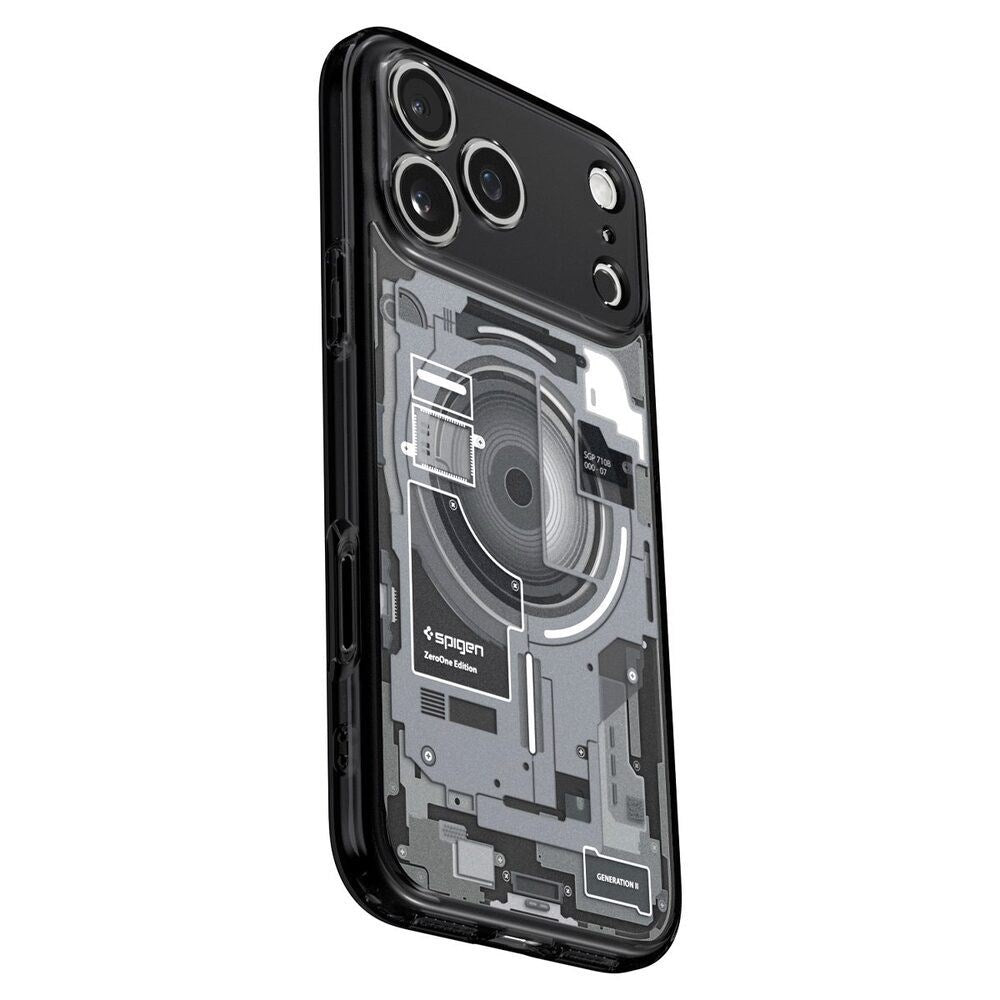 iPhone 18 Pro Max / 17 Pro Max Spigen Ultra Hybrid Case - MagSafe Compatible - Transparent / Black