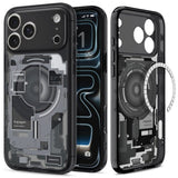 iPhone 18 Pro / 17 Pro Spigen Ultra Hybrid Case - MagSafe Compatible - Transparent / Black