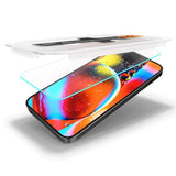 iPhone 14 Plus / 13 Pro Max Spigen EZ Fit Glas.tR Screen Protection 2 Pcs. - Case Friendly - Transparent