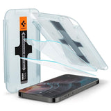 iPhone 14 Plus / 13 Pro Max Spigen EZ Fit Glas.tR Screen Protection 2 Pcs. - Case Friendly - Transparent