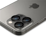 iPhone 16 Pro / 16 Pro Max Spigen EZ Fit. tR Optik Pro Camera Lens Protection - 2 pcs - Transparent / Black