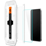 Samsung Galaxy S24 Spigen EZ Fit Glas.tR Screen Protection 2. Pcs - Case Friendly - Transparent