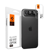 iPhone Air Spigen Glass tR EZ Fit Optik Pro Camera Lens Protector Glass - 2 pcs - Black