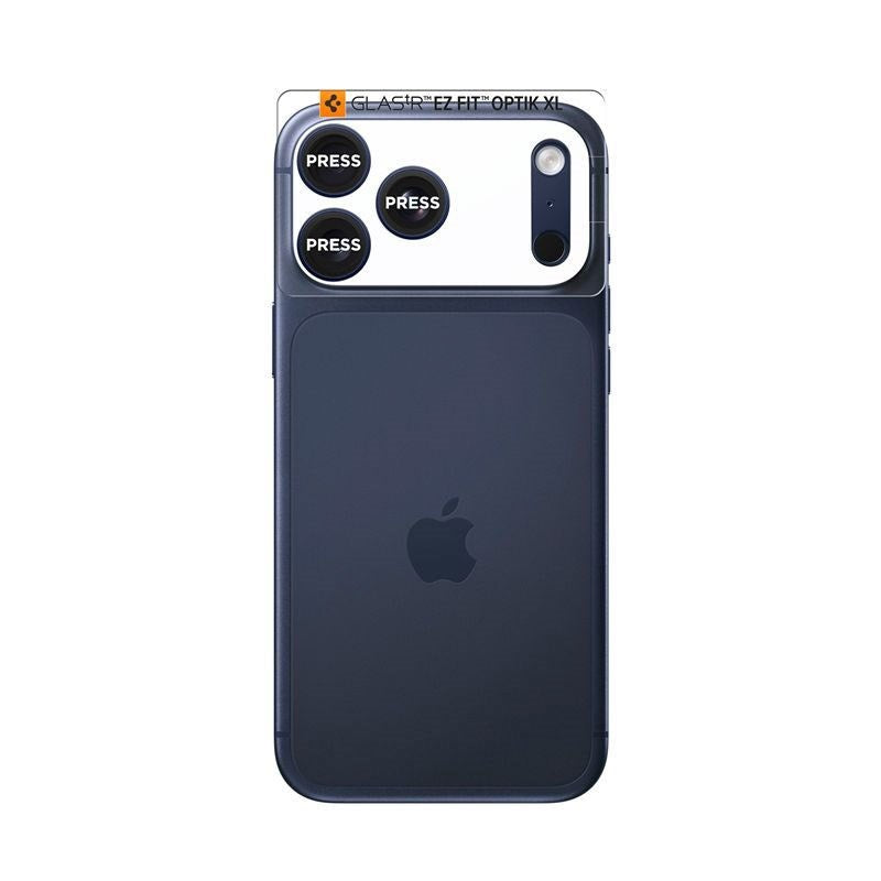 iPhone 17 Pro Spigen Glass tR EZ Fit Optik Pro XL Camera Lens Protector – Blue