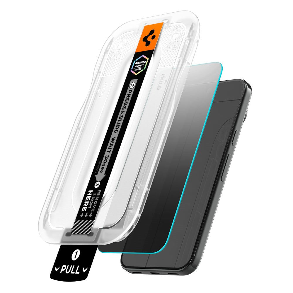 Google Pixel 11 Pro XL / 10 Pro XL / 9 Pro XL Spigen Glass tR EZ Fit Pro Privacy Screen Protector - 2 pcs - Transparent