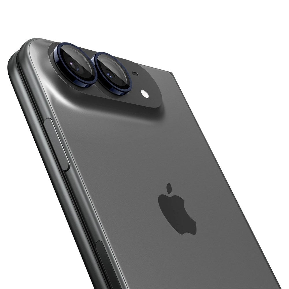 iPhone Duo Spigen Glass tR EZ Fit Optik Pro Camera Lens Protector - 2 pcs - Black