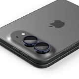 iPhone Duo Spigen Glass tR EZ Fit Optik Pro Camera Lens Protector - 2 pcs - Black