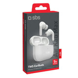 SBS Air Kab Max True Wireless In-Ear Bluetooth Headphones - White