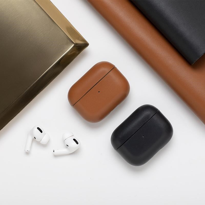 Native Union AirPods Pro Leather Case Black - Genuine Leather - Black