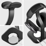 Spigen Charging Stand for Mobile & AirPods Max - MagSafe Compatible - Black