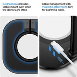Spigen Charging Stand for Mobile & AirPods Max - MagSafe Compatible - Black
