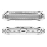 iPhone 17 Pro Max ITSKINS Hybrid Vapor Stand Case - MagSafe Compatible - Transparent