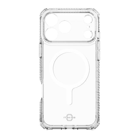 iPhone 17 Pro ITSKINS Hybrid MagClear Case - MagSafe Compatible - Transparent