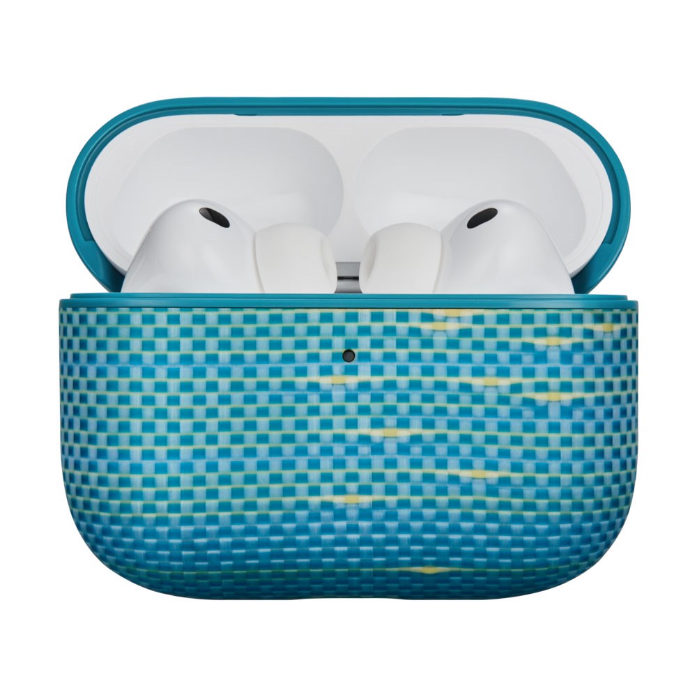 Apple AirPods Pro (3. gen.) PITAKA Aramid Fiber Case - Lucid Blue