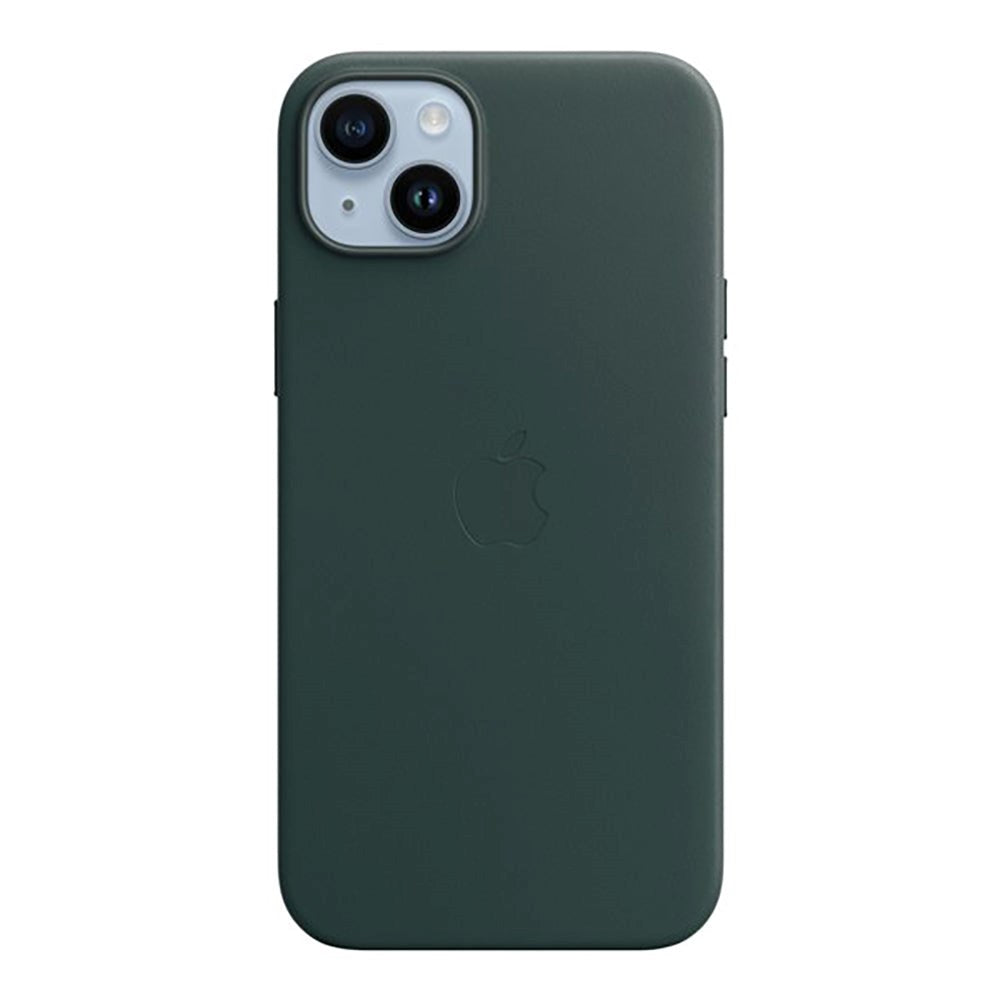 Original Apple iPhone 14 Plus Leather MagSafe Case Forest Green (MPPA3ZM/A)