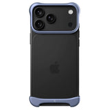 iPhone 18 Pro Max Arc Pulse Aluminum Bumper Case - Matte Light Blue