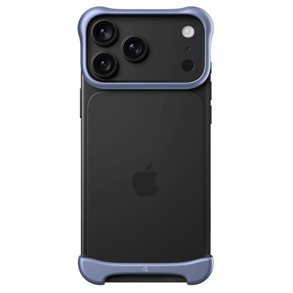 iPhone 18 Pro Arc Pulse Aluminum Bumper Case - Matte Light Blue