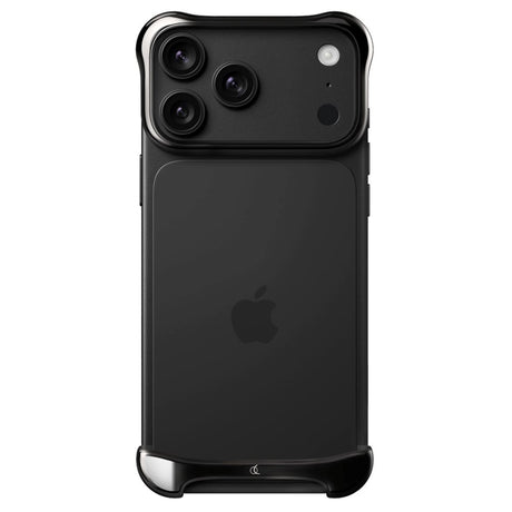 iPhone 18 Pro Arc Pulse Titanium Bumper Case - Onyx Black