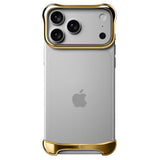 iPhone 18 Pro Arc Pulse Aluminum Bumper Case - Gold