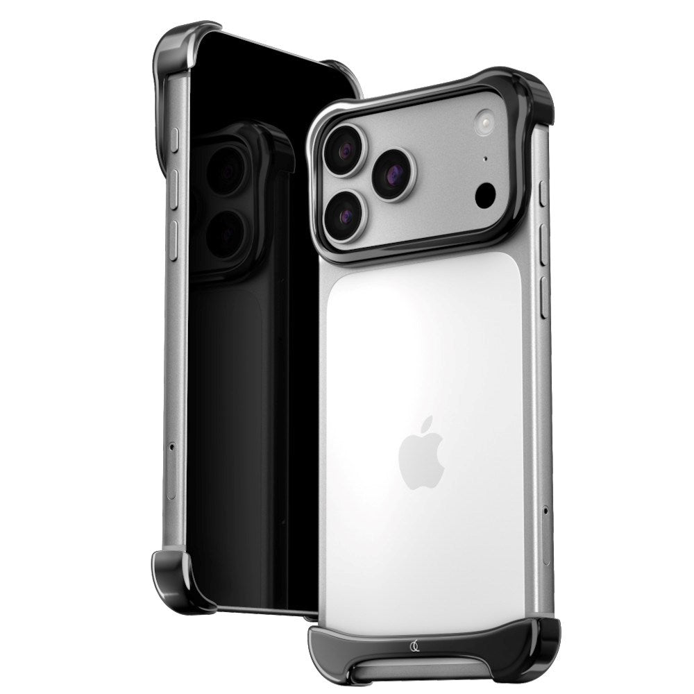 iPhone 18 Pro Arc Pulse Aluminum Bumper Case - Graphite