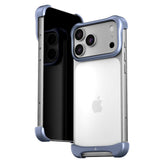 iPhone 18 Pro Max Arc Pulse Aluminum Bumper Case - Matte Light Blue