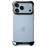 iPhone 18 Pro Max Arc Pulse Titanium Bumper Case - Onyx Black