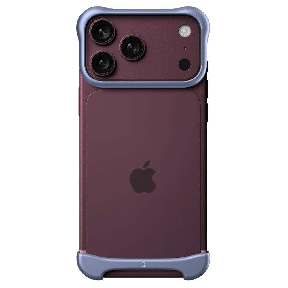 iPhone 18 Pro Arc Pulse Aluminum Bumper Case - Matte Light Blue