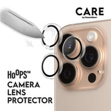 CARE By PanzerGlass iPhone 16 Pro Max 3-i-1 FLAGSHIP MagSafe Bundle - Screen Protector (UWF) / Case / Camera Protection - Transparent / White