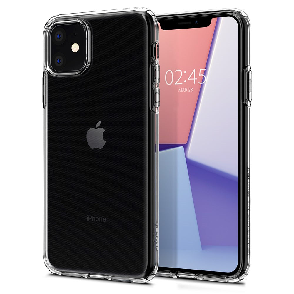 iPhone 11 Spigen Liquid Crystal Case - Transparent