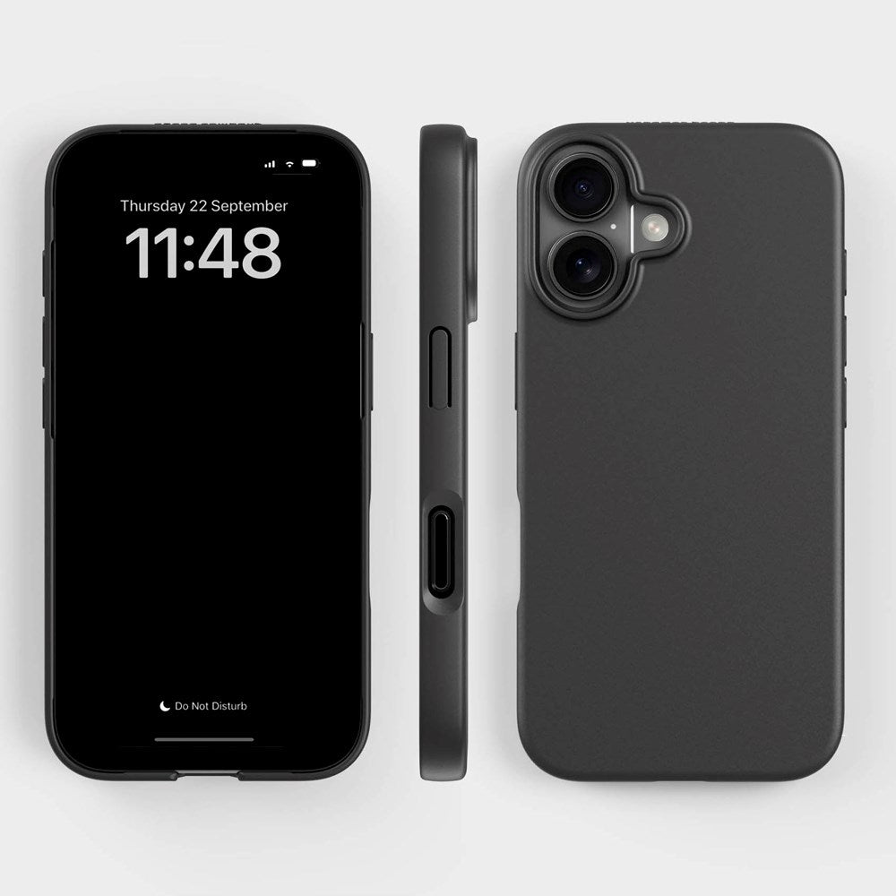 agood company iPhone 16 PLNTPRTCT Case - Obsidian Black