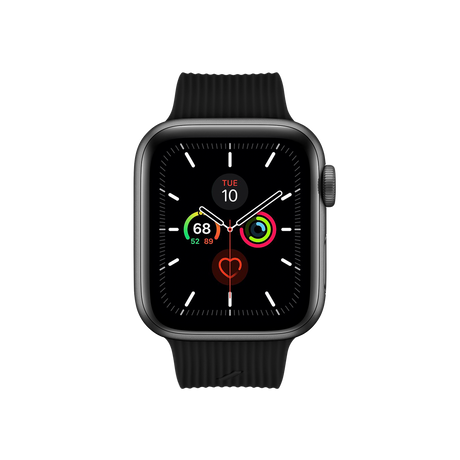 Apple Watch (38/40/SE/41/42mm) Native Union Curve Strap Silicone Strap - Black