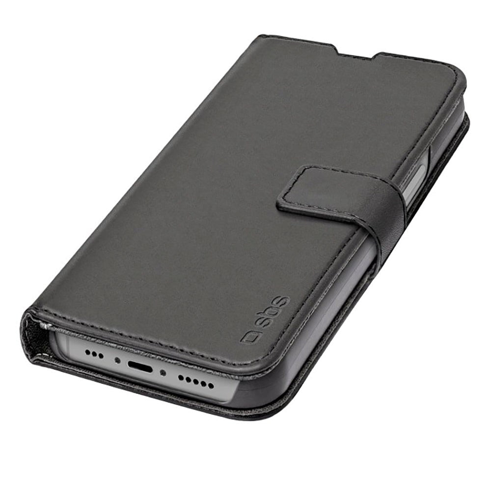 iPhone 14 Plus SBS Wallet Stand Deksel - Svart