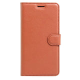 iPhone SE (2022 / 2020) / 8 / 7 Phone Wallet Case Soft Pouch Leather Brown