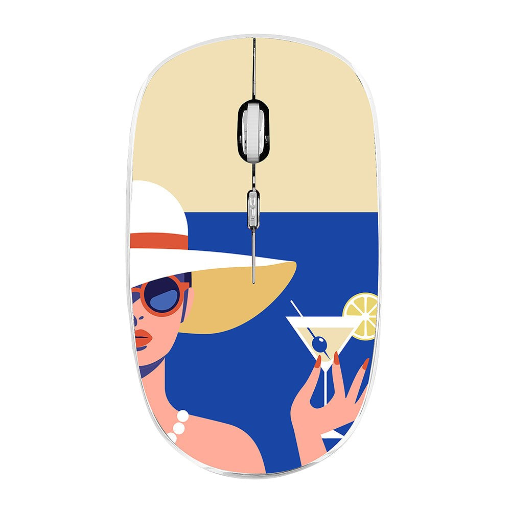 T'NB Exclusiv' Series Bundle Mouse Pad & Wireless Mouse - Cocktail