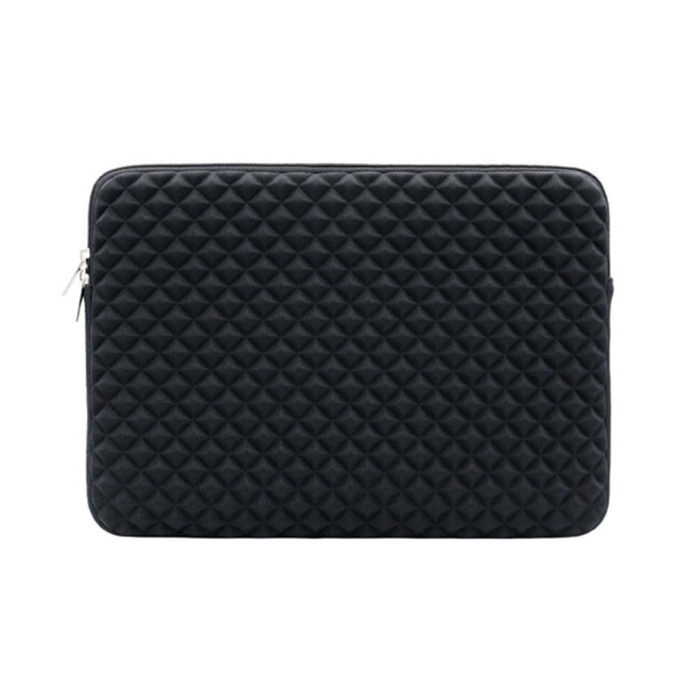 Shockproof Grid Sleeve (15,6") for MacBook/Laptop (38 x 26.5 cm) - Black