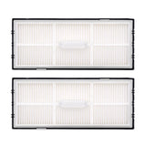 Vacuum cleaner filter for Roborock S7 Pro Ultra / S7 MaxV Ultra / S8 Pro Ultra / S7 / S7+ / S7 MaxV / S7 Max Ultra / S7 MaxV Plus / Q7 Max+ / S8 / S8+ robot vacuum cleaner - Black + White